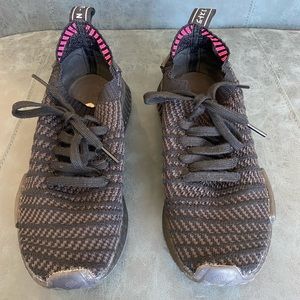 Adidas NMD R1 Primeknit STLT Triple Black